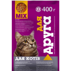 Корм для КОТІВ "Для Друга" (мікс), 400г