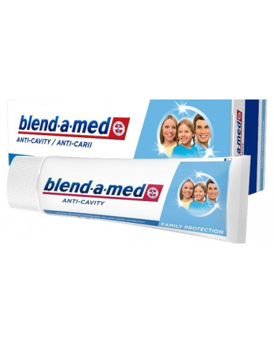 Зубна паста "Blend-a-med" Anti-caries Сімейний захист 75мл.