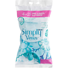 Станки д/гоління ЖІНОЧІ " Gillette Simply Venus"  4шт/уп
