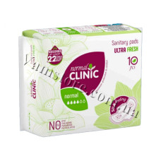 NCF01B Normal Clinic - Comfort ultra fresh Comfort - silk feeling - 4 краплі, 240 мм/10шт/уп