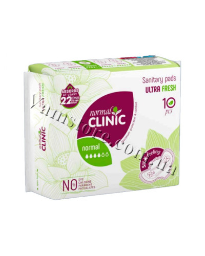 NCF01B Normal Clinic - Comfort ultra fresh Comfort - silk feeling - 4 краплі, 240 мм/10шт/уп