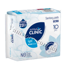 NCF012B Normal Clinic - Comfort ultra cotton feeling - Крит. прокладки 3 краплі 220 мм 10шт/уп