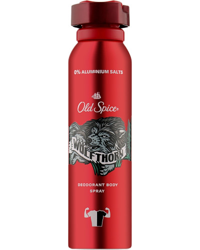 OLD SPICE Аэрозольний дезодорант WolfThorn 150мл