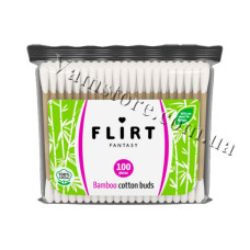 BPF 013  "FLIRT" Ватні палички бамбук - ZIP упаковка 100шт/уп