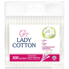 Lady Cotton - Ватні палички - ZIP упаковка 300шт/уп