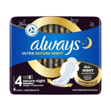 Always ultra night - прокладки 7 краплі 6шт/уп