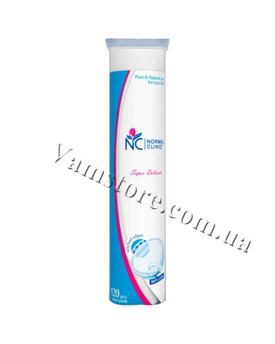 VDN014 Normal Clinic - Ватні диски 120шт