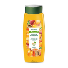 Крем-гель для душу Aroma Greenline Персик і Хурма 400 мл