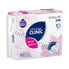 NCF04B Normal Clinic - Comfort ultra cotton feeling- Крит. прокладки 4 краплі 240 мм/10шт уп.