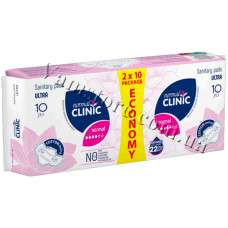 NCF04Z Normal Clinic - Comfort ultra cotton feeling - Крит. прокладки 4 краплі DUO 240 мм/20шт уп.