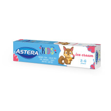 Дитяча зубна паста ASTERA KiIDS зі смаком морозива (2-6 years) 50 мл.