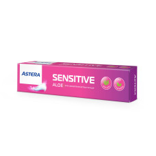 Зубна паста ASTERA  Sensitive Aloe(рожева) 110 гр.