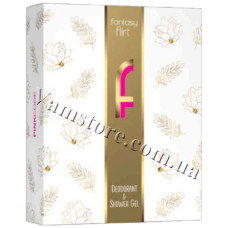 NPF042 Подарунковий набір Women Fantasy FLIRT pink - дезодорант + гель-душ