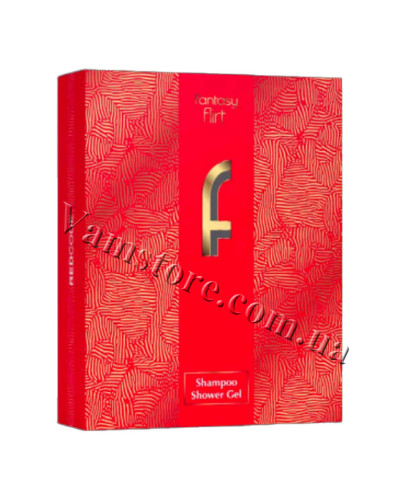NPF071 Подарунковий набір Women Fantasy FLIRT red - гель-душ + шампунь