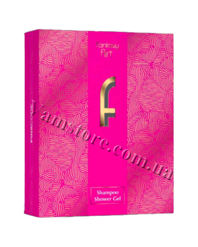 NPF072 Подарунковий набір Women Fantasy FLIRT pink - гель-душ + шампунь