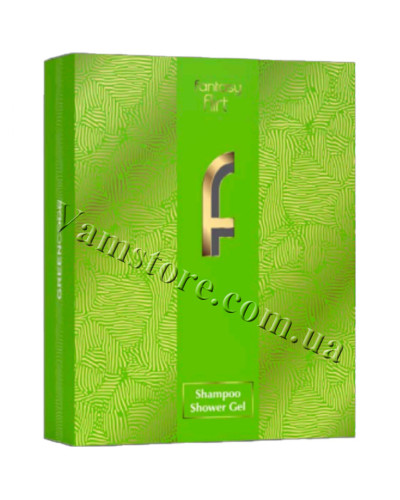 NPF073 Подарунковий набір Women Fantasy FLIRT green - гель-душ + шампунь