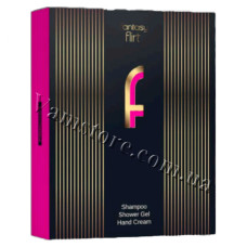 NPF082 Подарунковий набір Women Fantasy FLIRT pink - гель-душ + шампунь +крем для рук