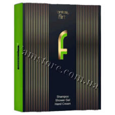 NPF083 Подарунковий набір Women Fantasy FLIRT green - гель-душ + шампунь +крем для рук