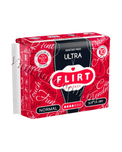 WKL01C Fantasy FLIRT Ultra Soft & dry - Крит. прокладки 4 крап. 240мм/10шт уп.