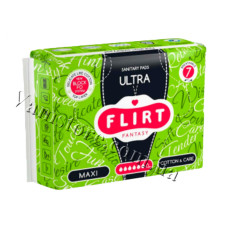 WKL08C Fantasy FLIRT Ultra Soft & dry - Крит. прокладки 6 крап. 280мм/7шт уп.
