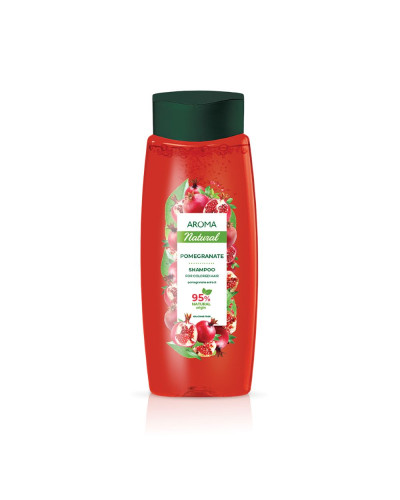 Шампунь Aroma  Natural Гранат для фарбованого волосся 400 мл.