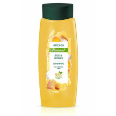 Шампунь Aroma Natural Яєчний  з медом для сухого та пошкодженого волосся 400 мл.