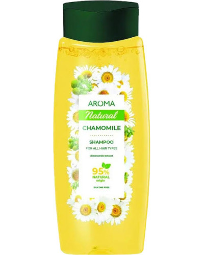Шампунь Aroma Natural з екстрактом Ромашки для всіх типів волосся 400 мл.(2379)