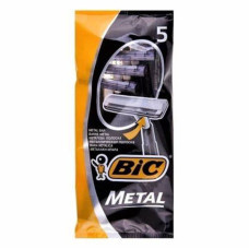 Станки д/гоління "BIC" метал2  5 шт/уп