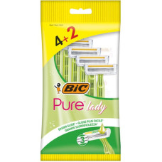 Станки д/гоління ЖІНОЧІ " BIC Pure 3 lady"  4+2шт/уп