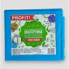Скатертина одноразова "Profit" 120х150см. однотонна