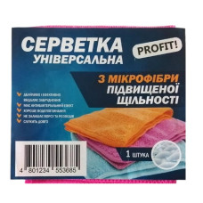 Серветка мікрофібра універсальна 1шт.