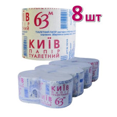 Туалетний папір "Ромашка/Київ" 8шт/уп(48ш/блок)