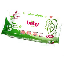 Серветка волога дитяча "BIOLLY" 60шт/уп (38шт/ящ.)