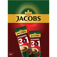 Кава розчинна 3 в 1 "JACOBS"  dynamix стик 24шт/уп