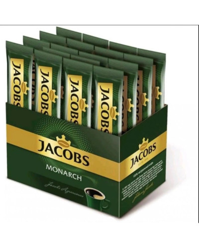 Кава розчинна "JACOBS" monarch стик 2г 26шт/уп