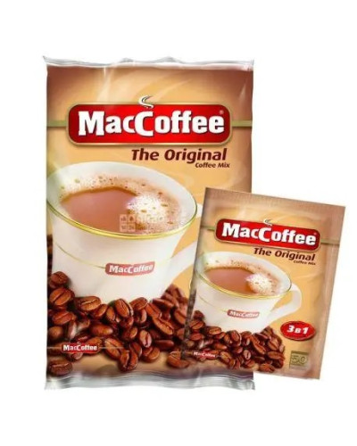 Кава розчинна 3 в1 "MacCoffee" 25пак/уп