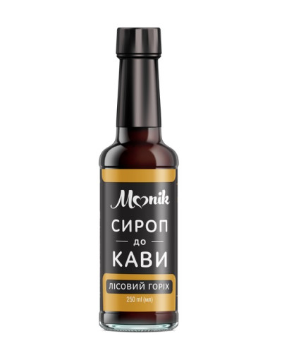 Сироп до кави Лісовий горіх "ТМ Monik" 200мл.