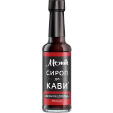 Сироп до кави Вишня в шоколаді "ТМ Monik" 200мл.