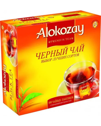 Чай чорний "Alokozay Tea" 100 пак.