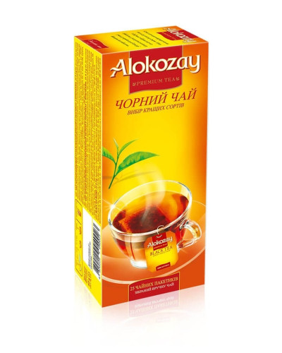 Чай чорний "Alokozay Tea" 25 пак.