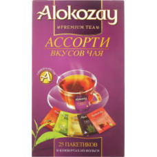 Чай чорний АСОРТІ "Alokozay Tea" 25 пак.