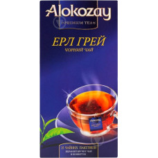 Чай чорний з бергамотом"Alokozay Tea" 25 пак.