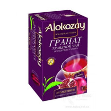 Чай травяний з гранатом "Alokozay Tea" 25 пак.