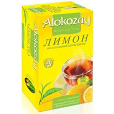Чай чорний з лимоном "Alokozay Tea" 25 пак.