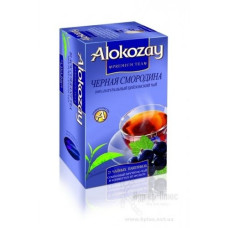 Чай чорний з чорною смородиною "Alokozay Tea" 25 пак.