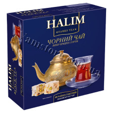 Чай "HALIM" чорний 100 пак.