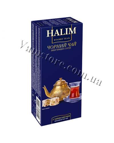 Чай "HALIM" чорний 25 пак.