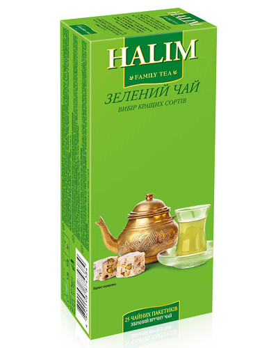 Чай "HALIM" зелений 25 пак.