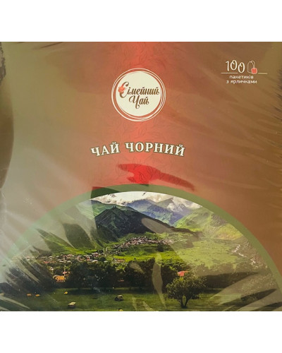 Чай чорний "Сімейний чай" ВЕЛ.УПАК.100пак