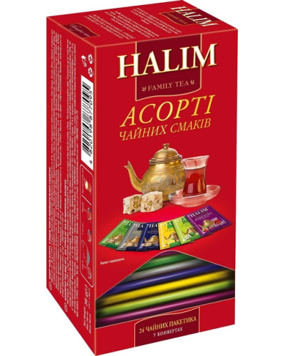 Чай "HALIM" АСОРТІ 24 пак.